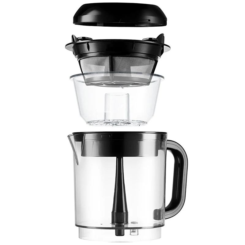 High quality USB wire cold brew with chill program coffee maker espresso iced coffee and tea machine with patent ice storage box