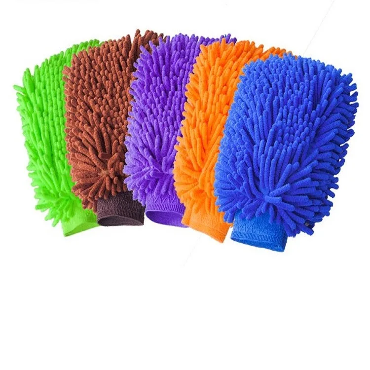 2021 HPSI super good quality car wash mitt for multifunction
