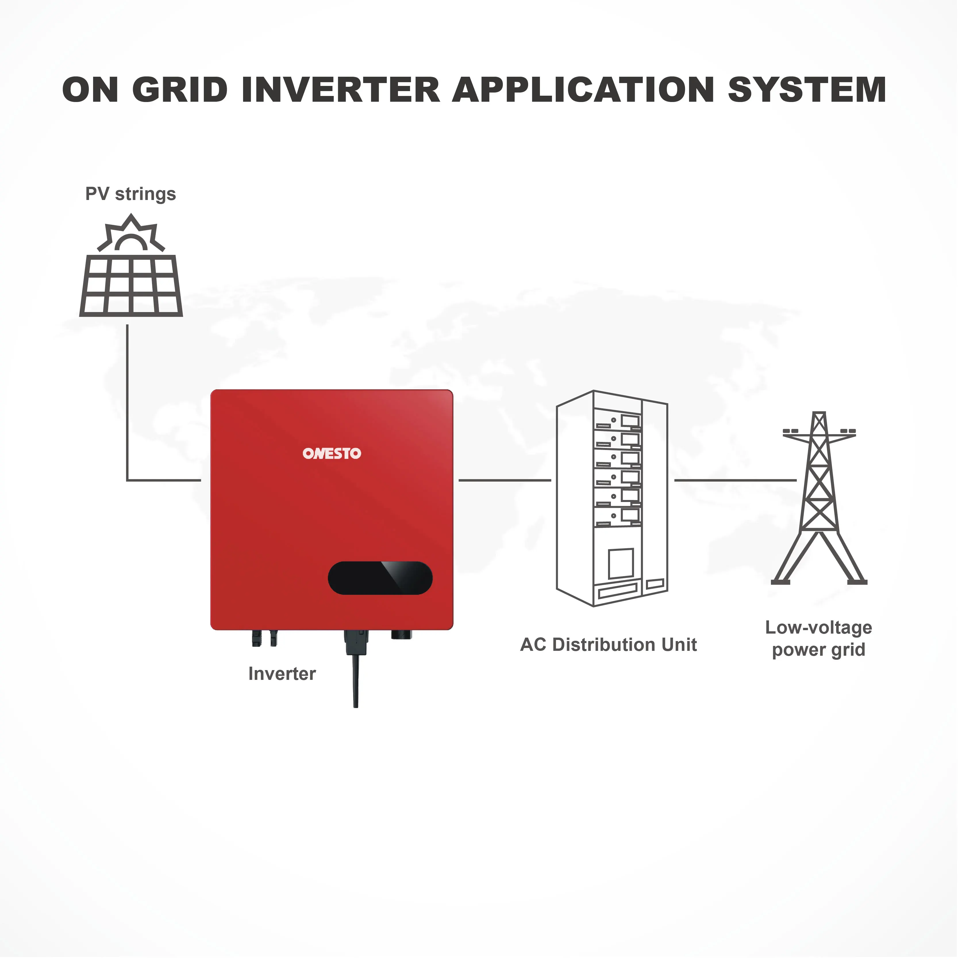 High quality 2kw 3kw solar grid tie inverter with limiter Waterproof IP65 low noise photovoltaic inverter