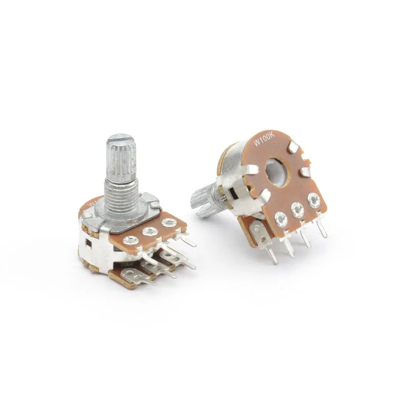 Good Quality  Direct Audio Games Steering Wheel  Metal Shaft Rotary Potentiometer