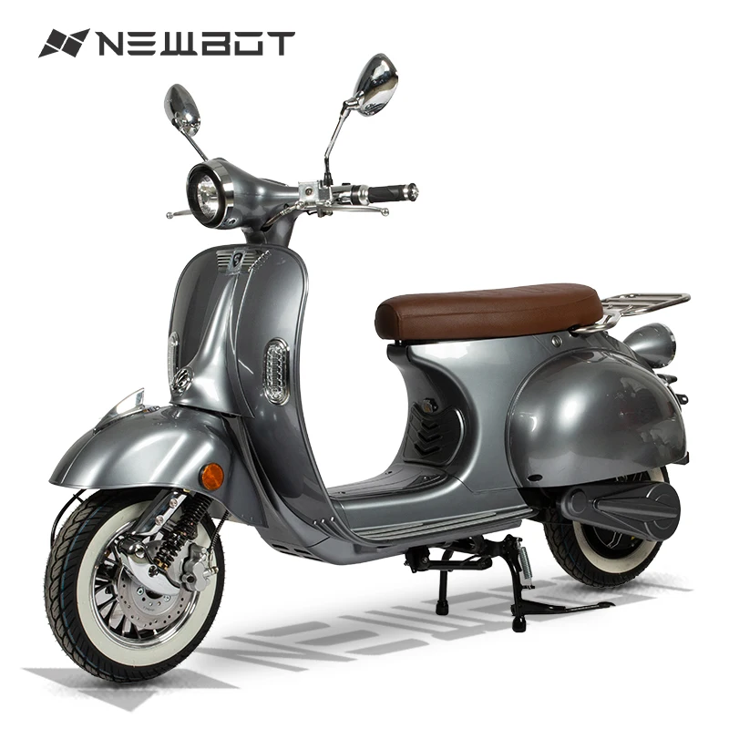 Newbot EEC 4000W 72V Silver Lithium Battery Adult electric moped electric scooter electric motorcycle factory direct sale