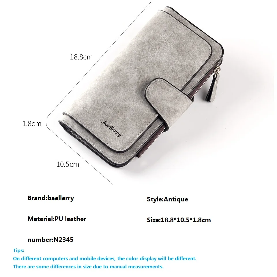 Wholesale Fashion Korea Female Large Capacity Ladies Clutch Wallet Lady Purse Baellerry Forever Women Wallet Baellerry Wallet