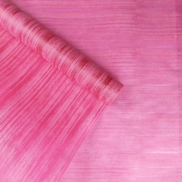 New design wood stripe nonwoven fabric,pp non woven fabric roll for flower