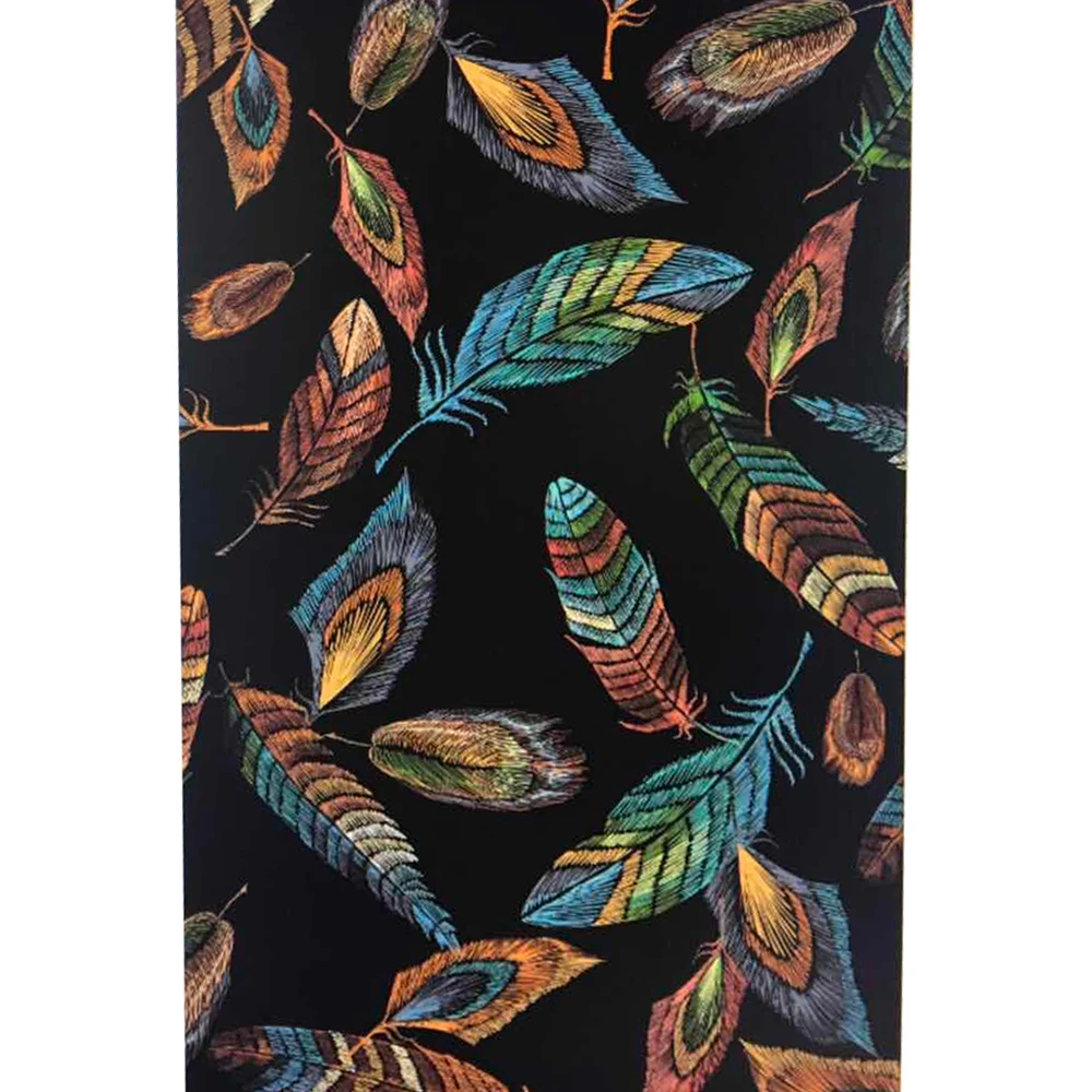 30s discharge Printed 100% rayon fabric dress garment fabric soft feeling