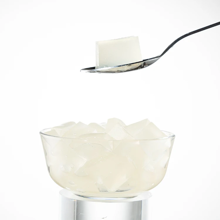 Manufacturer Snack Food Dessert Canned Food Grass Jelly Raw Material Jelly Topping For Bubble Tea