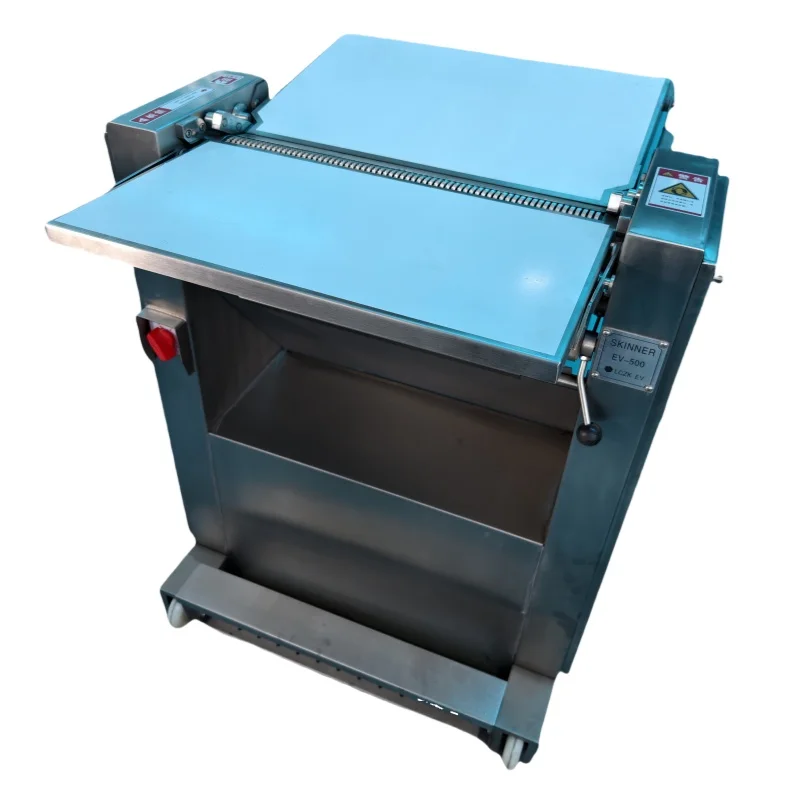 Cleaning Pork Beef Pig Chicken Skin Slicing Peeling Cutting Machine Meat Skin Peeling Machine