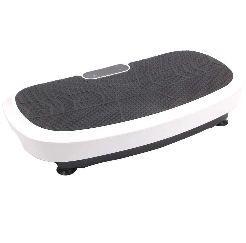 New design 3d mini vibration plate oscillation body massager ultrathin whole body crazy fit massage