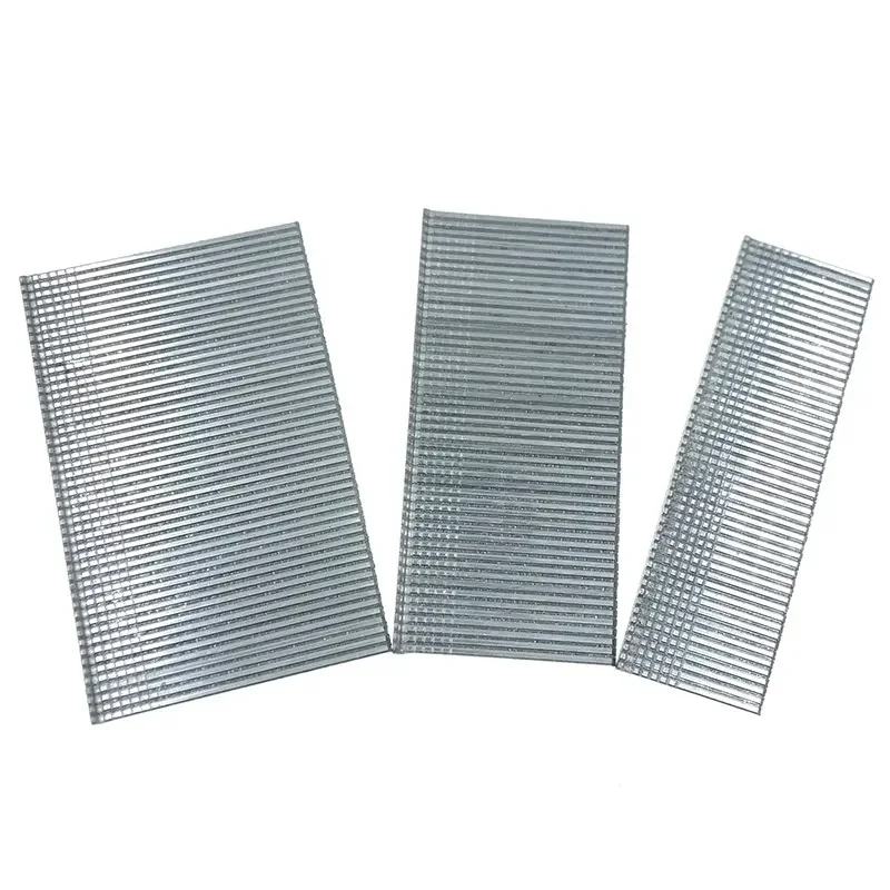 Manufacture Bright Stainless Finish Nail 16 GA Galvanized T Brads Finishing Nails Angled Finish Nail
