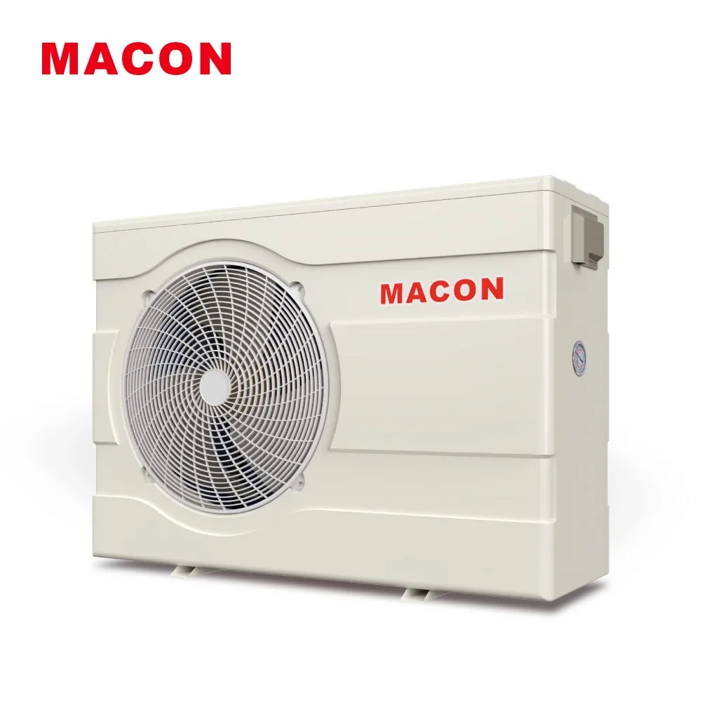 Macon Новый мини 5 кВт моноблочный пластиковый водонагреватель для бассейна источник воздуха инвертор R32 тепловой насос