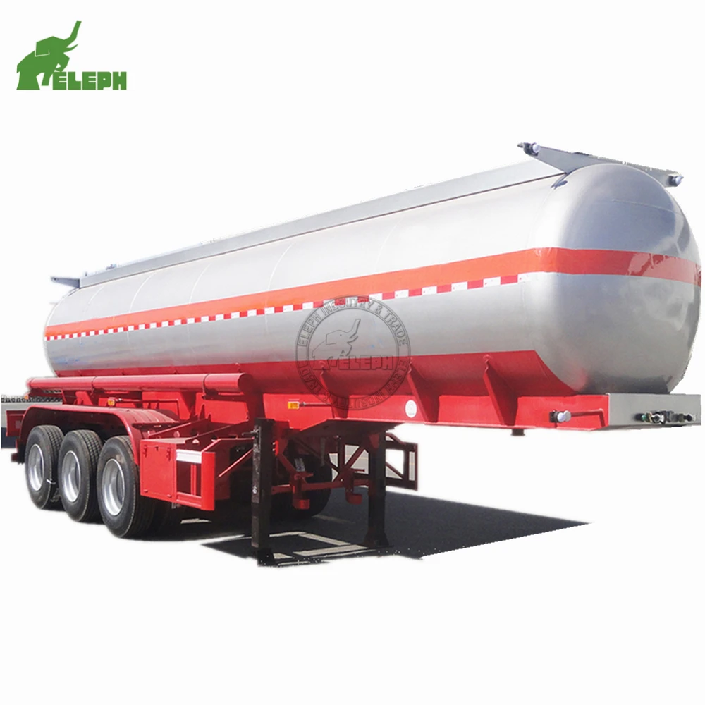  3 axles 56000Liters lpg tanker trailer gas tank for