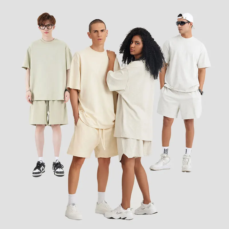 Custom Wholesale 240gsm Heavy 100% Cotton Drop Shoulder T-shirt Black Printed Oversized T Shirt Men Unisex Hombre