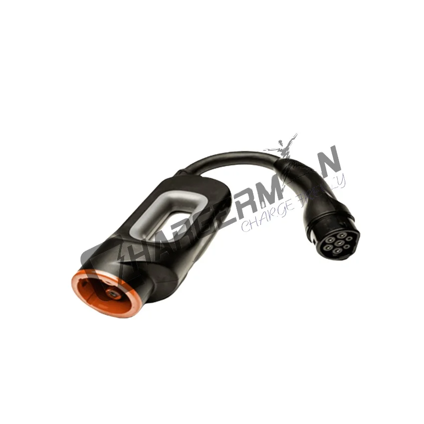 car accessories Iec 62196 Type2 Chademo To Tesla Dc Adapter Supercharger Type 2 Adapter And Chademo CCS Adapter