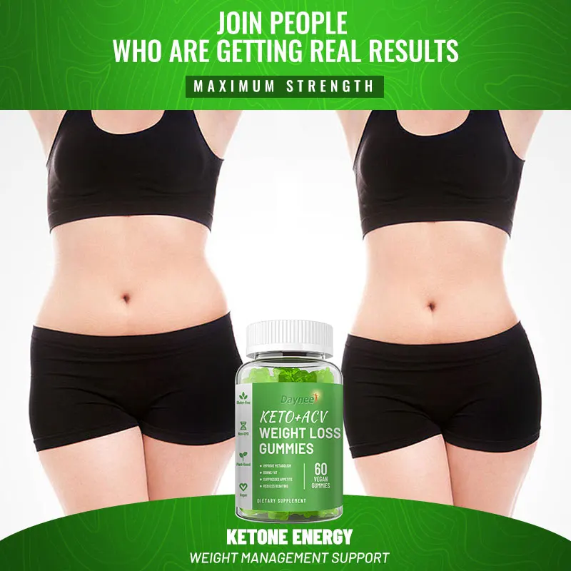 Detox keto ACV для похудения gummies продукты