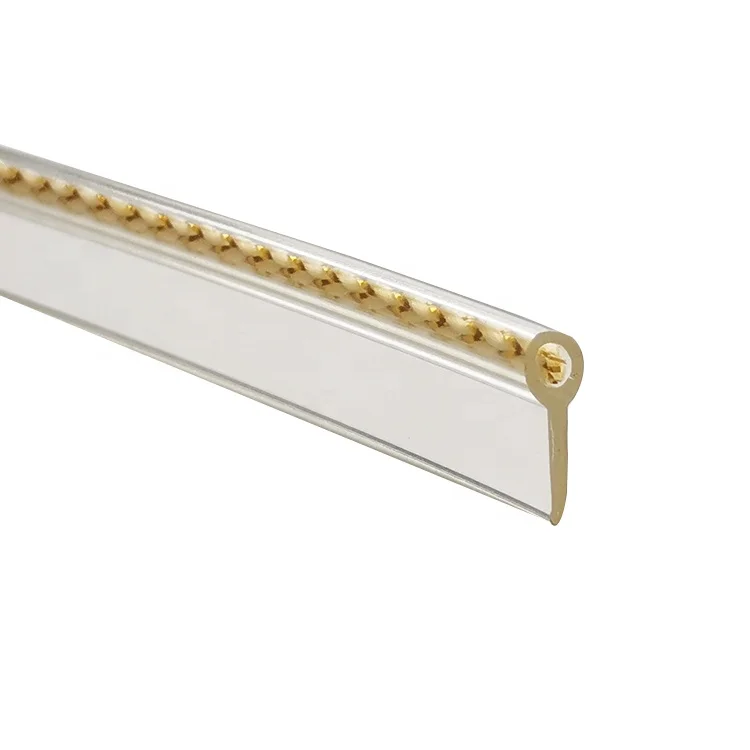 Customized Soft Clear PVC Plastic Gold Silver Piping Cord Waterproof for Speaker Cabinet Amplifier Home Textile Use Custom