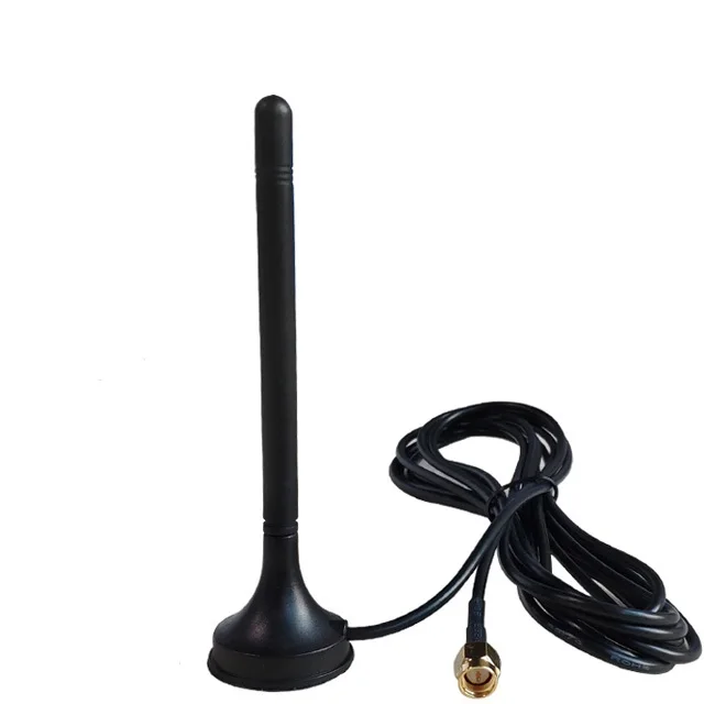 Omni Directional 4G LTE Car Antenna GSM 3G LTE 4G Whip Antenna With Magnetic Base