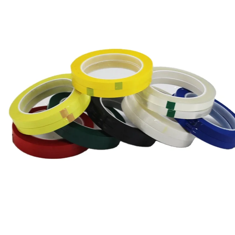 PET Color Mala Tape Transformer Wire High Temperature Insulation Tape Flame Retardant Mala Marking Mala Adhesive