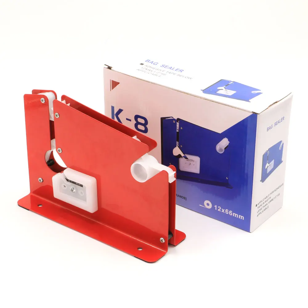 Bulk Fresh Fruit Bread Tape Wrapping Machine Plastic Bag Neck Tying Tools