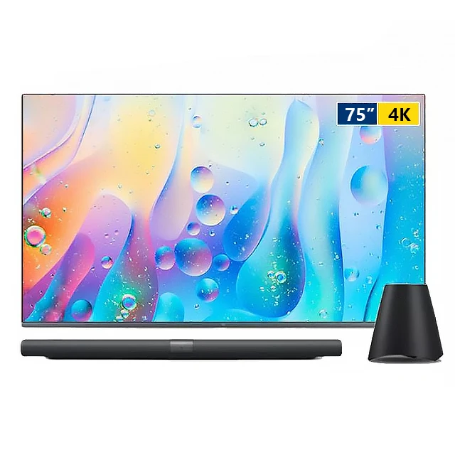 Новый Xiaomi 75 дюймов Mi TV 4K TV HDR 3840*2160 Cortex A55 4 ГБ/64 Гб Mi 98 дюймов ТВ в наличии
