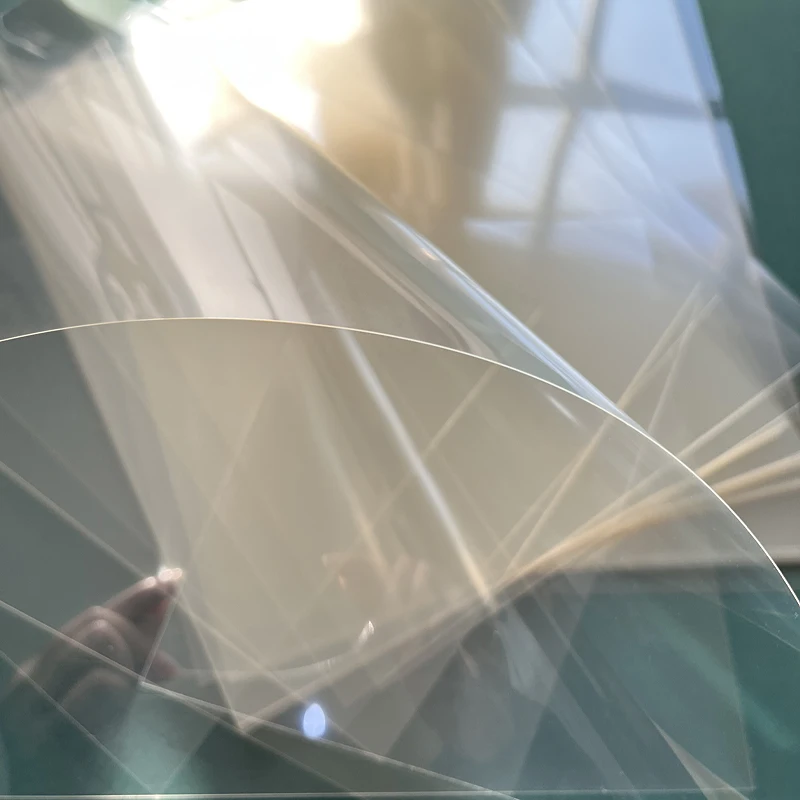 A4 300MIC 100PCS Factory Bestseller PVC Transparent Frosted Pvc Binding Cover 300 Mic