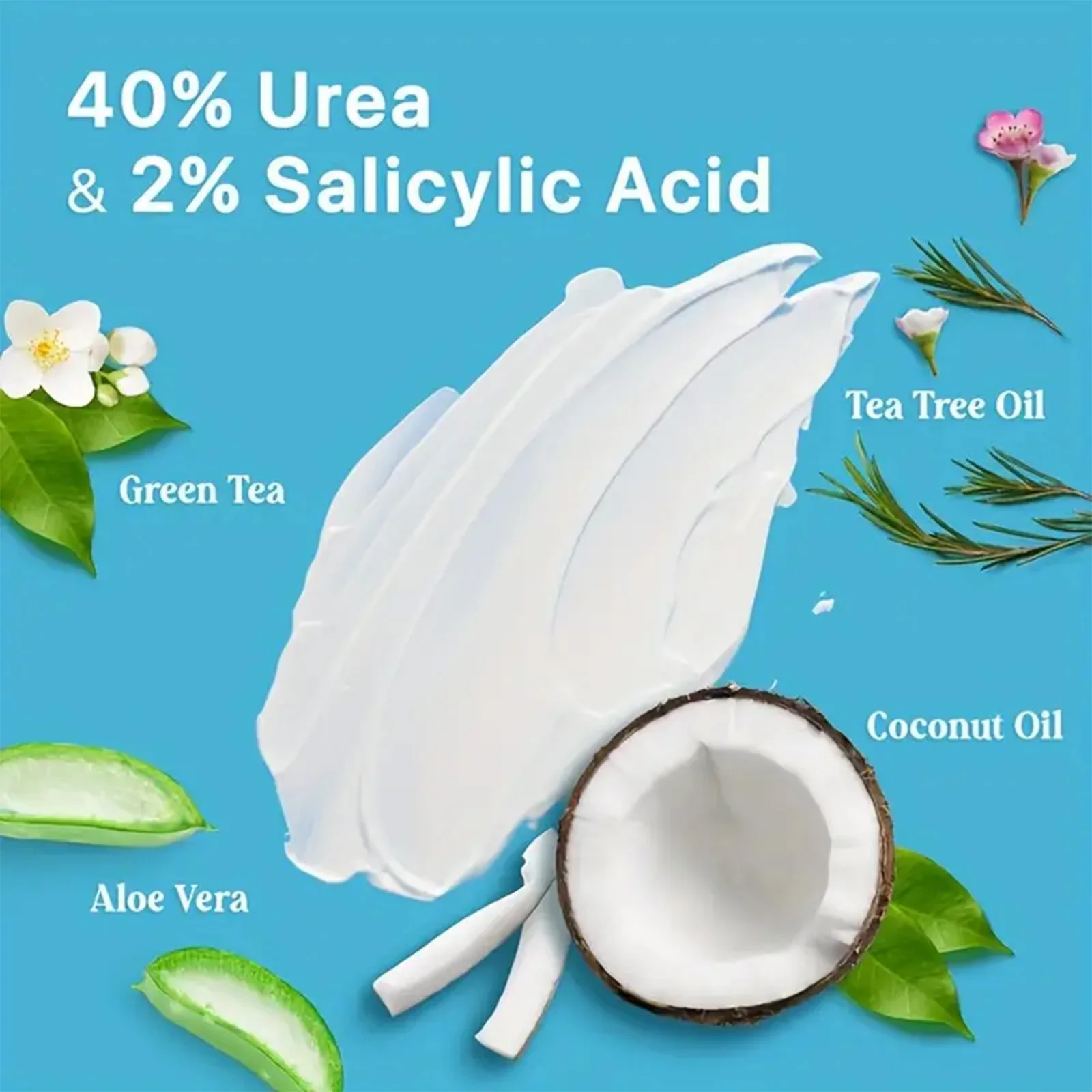 30g deep moisturizing foot cream with cracked and dead skin 40% urea cream