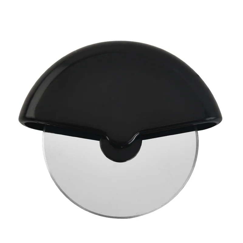 Wholesale Round Pizza Cutter Handheld Pizza Cutter Wheel Pizza Slicer Premium Stainless Steel Blade With Protective Blade Guard