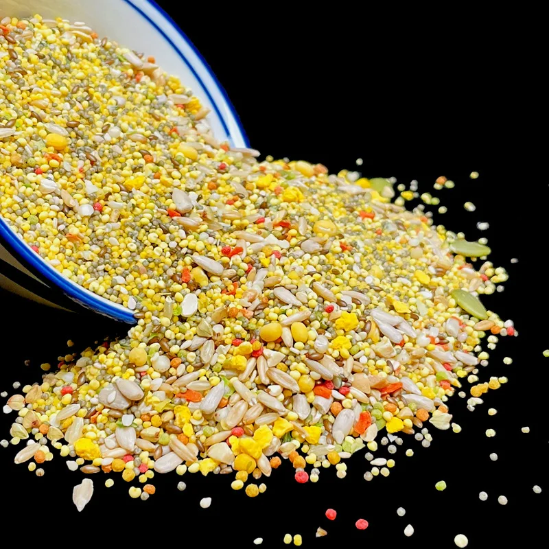 Wholesale mix 20kg seeds parrot feed budgerigar Lovebird cockatiel food small parrot food