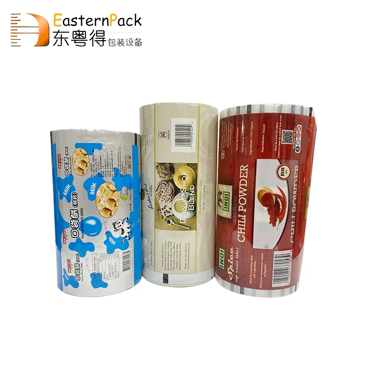 Custom Recycled Print Flexible Pet Roll Film Food For Potato Chips Printing Laminated Plastic Snack Packaging Film