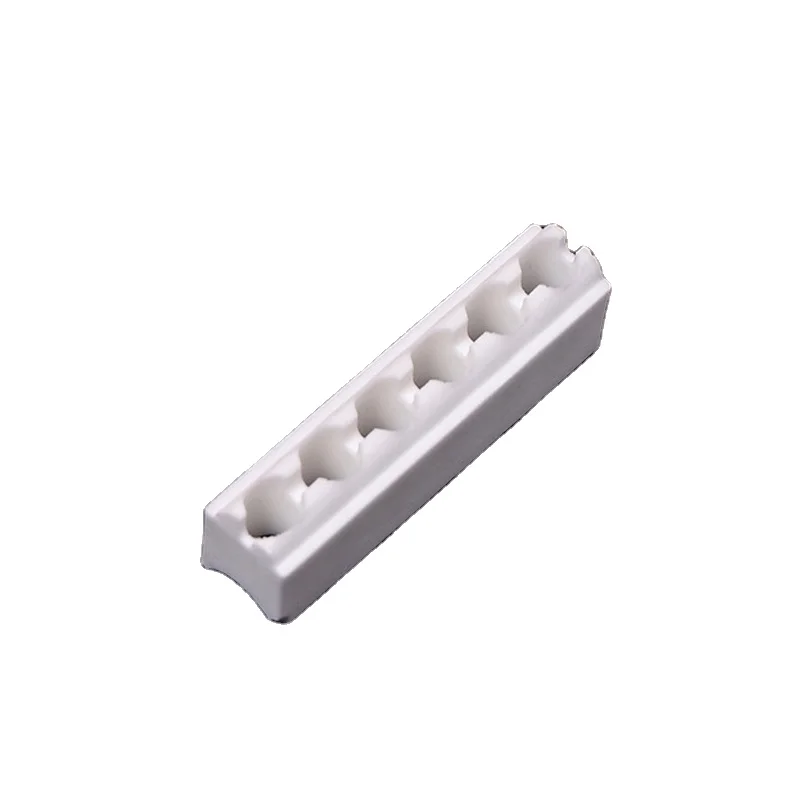 High Quality Produce isolator ceramic component steatite band heater ceramic Porcelain insulation strip
