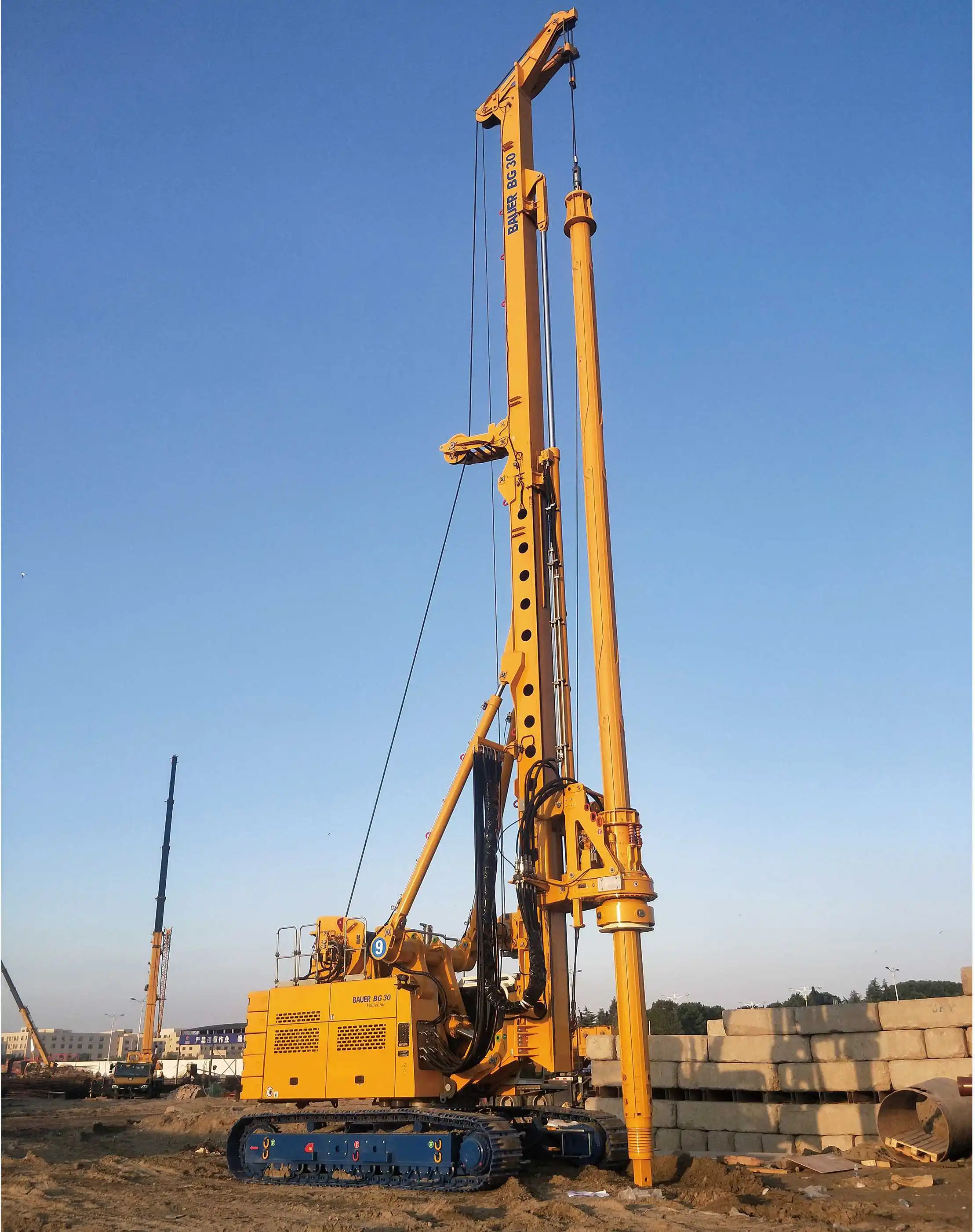  High Quality Construction Site Small Crawler Type Auger Boring Piling Rig Used Soilmec