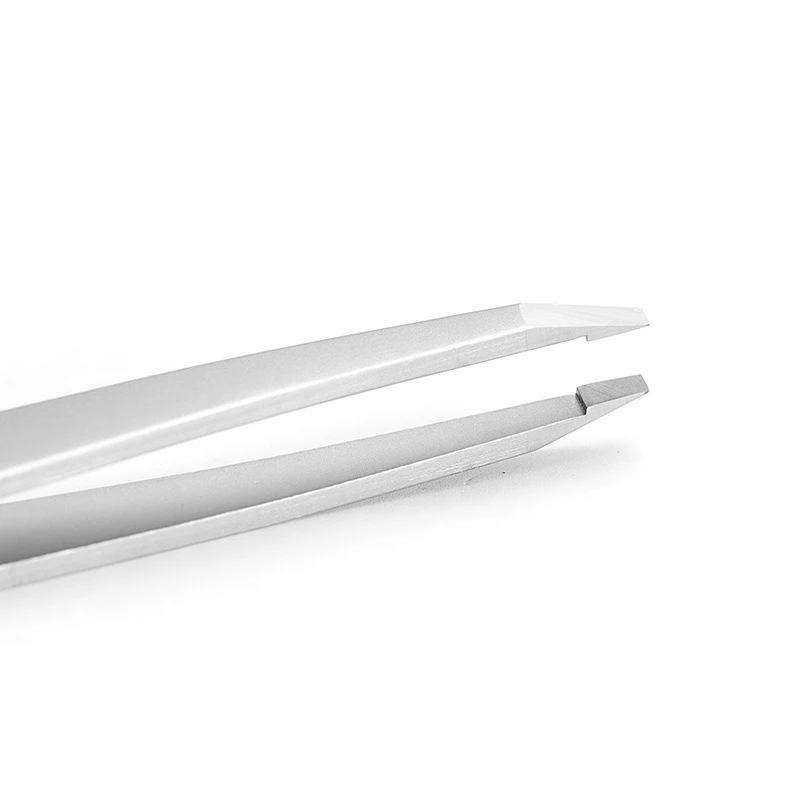 Custom Makeup Tools Compact High-precision Stainless Steel Eyebrow Tweezers Hair Removal Nano Grip Eyelash Extension Tweezers