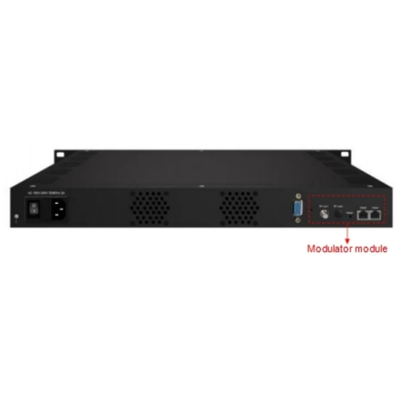 HTTP/UDP/RTP/RTSP/HLS over ip to rf modulator cable tv equipment 16 DVB-C 8 DVB-T 6 ISDBT 8 DTMB rf out