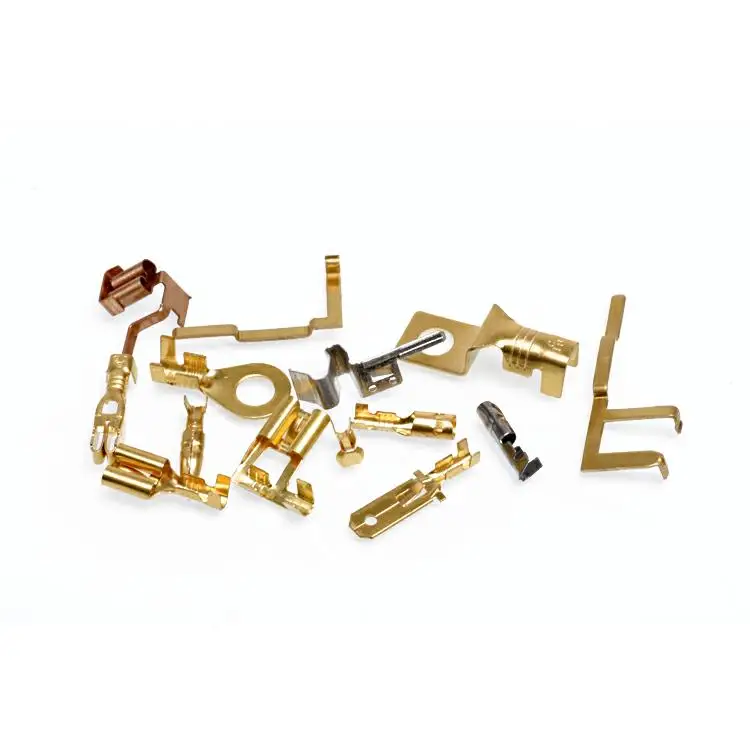 Factory Nickel Plate PCB Tab Battery 4.8 Terminal Connector Brass Blade 6.3 Terminal