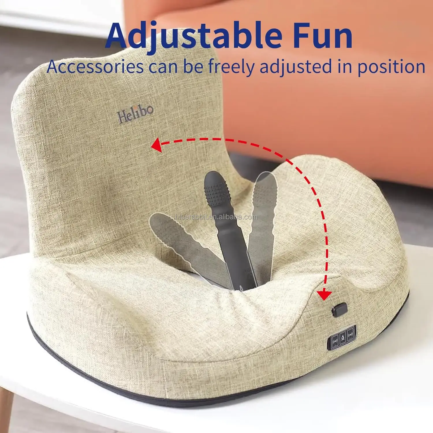 Luxury Prostate Massage Seat Cushion Wholesale Automatic Dildo Machine Booster Erotic Christmas Sex Toy Gift for Couples
