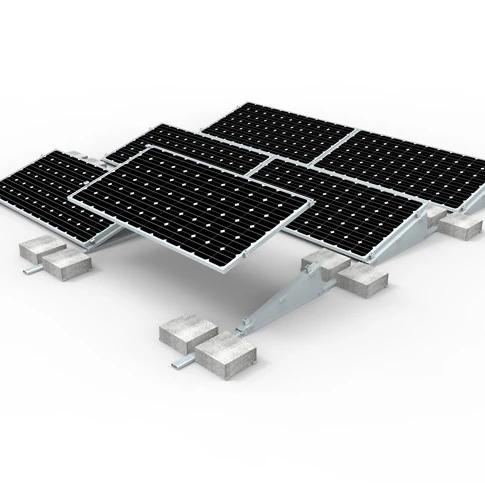 CHIKO ballast console solar mounting system with intertek certificate for flat roof: Ballast I