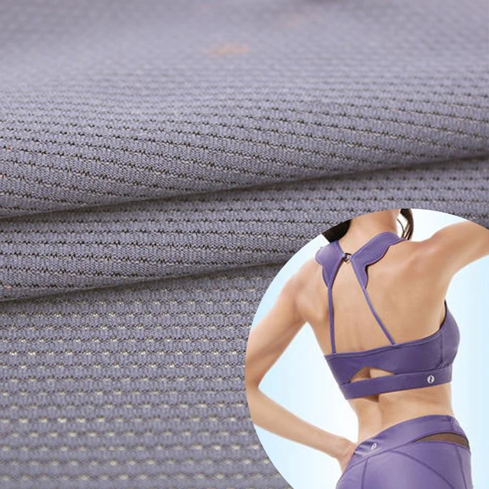 uniqlo butterfly jacquard stretch breathable permeable terylene spandex fabric for activewear swimwear underwear