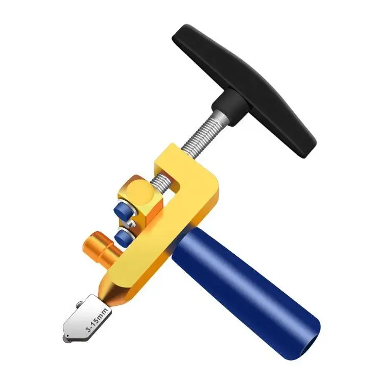 Glass Cutter Set Multi-Functional Glass Cutter Tile Opener Manual Tile Cutter Cutting Tool