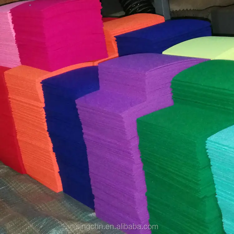 DIY handwork material package  various color non woven felt sheet
