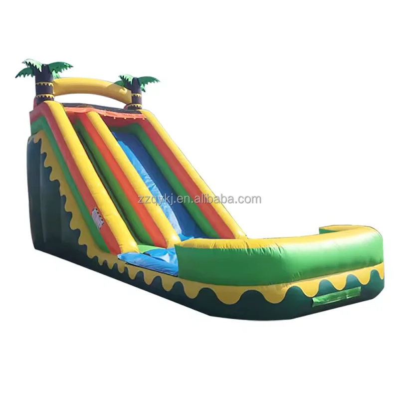 Bouncy Castle Water Slide Inflatable for Children PVC Material Slide Commercial inflatable Water Slide Outdoor Game