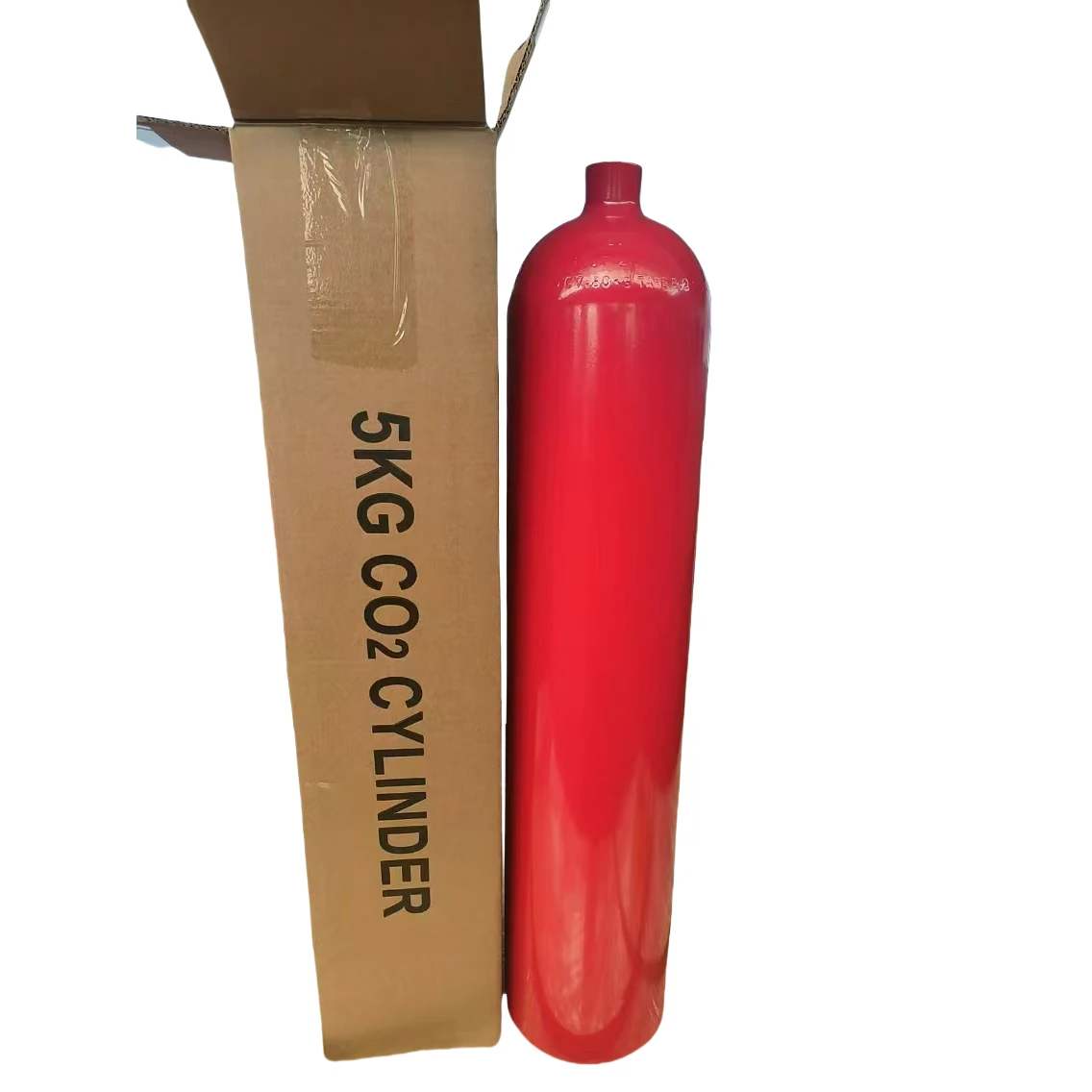 EN9809-1 5KG CO2 Fire Extinguisher Empty Cylinder 216bar/315bar  Cylinder