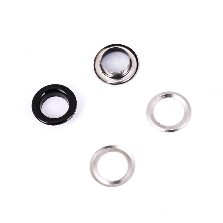 High Quality Cheap Round Grommet Metal Plastic Eyelet For Tag Shoes Garment Curtain