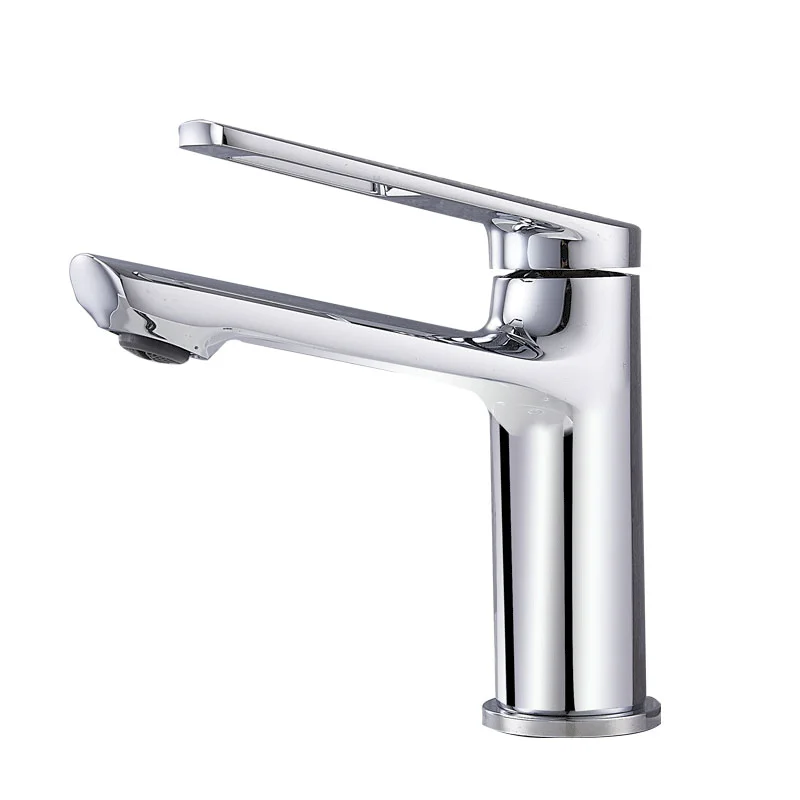 ROVATE High Quality Bathroom Basin Faucet Modern Design Single Handle Hot & Cold Washbasin Sink Faucet Mixer