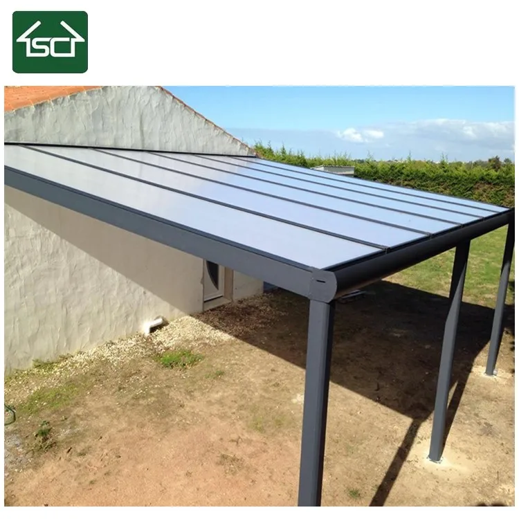 Aluminium Veranda with Polycarbonate Roof