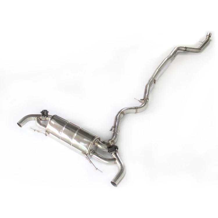 performance automotive exhaust 304 stainless steel exhaust pipes muffler Catback For BMW 325/330 G20/G28 2.0T B48 2020-2023