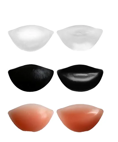 Curve Shape Breast Boob Enhancer Silicone Underwear Insert Bra Pad Silicone Bra Insert