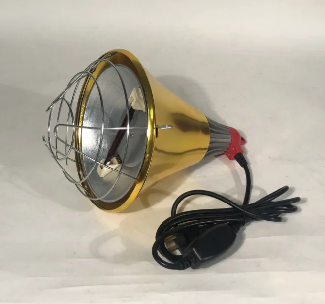 OEM Заводская тепловая лампа для корпуса, тепловая лампа, алюминиевая крышка для светильника для свиньи, тепловая лампа для домашнего животного