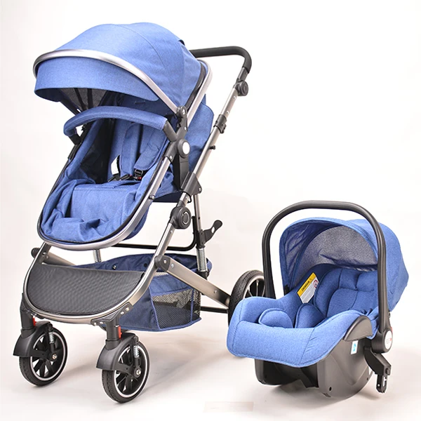 European standard folding baby car seat and stroller set China OEM service bebek arabasi kids pushchair traveling wagon