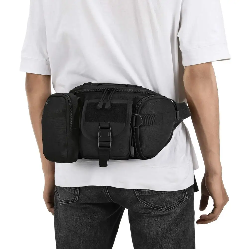 Tactical Fanny Pack  MOLLE Waist Pack Bag Tactical Pouch bag