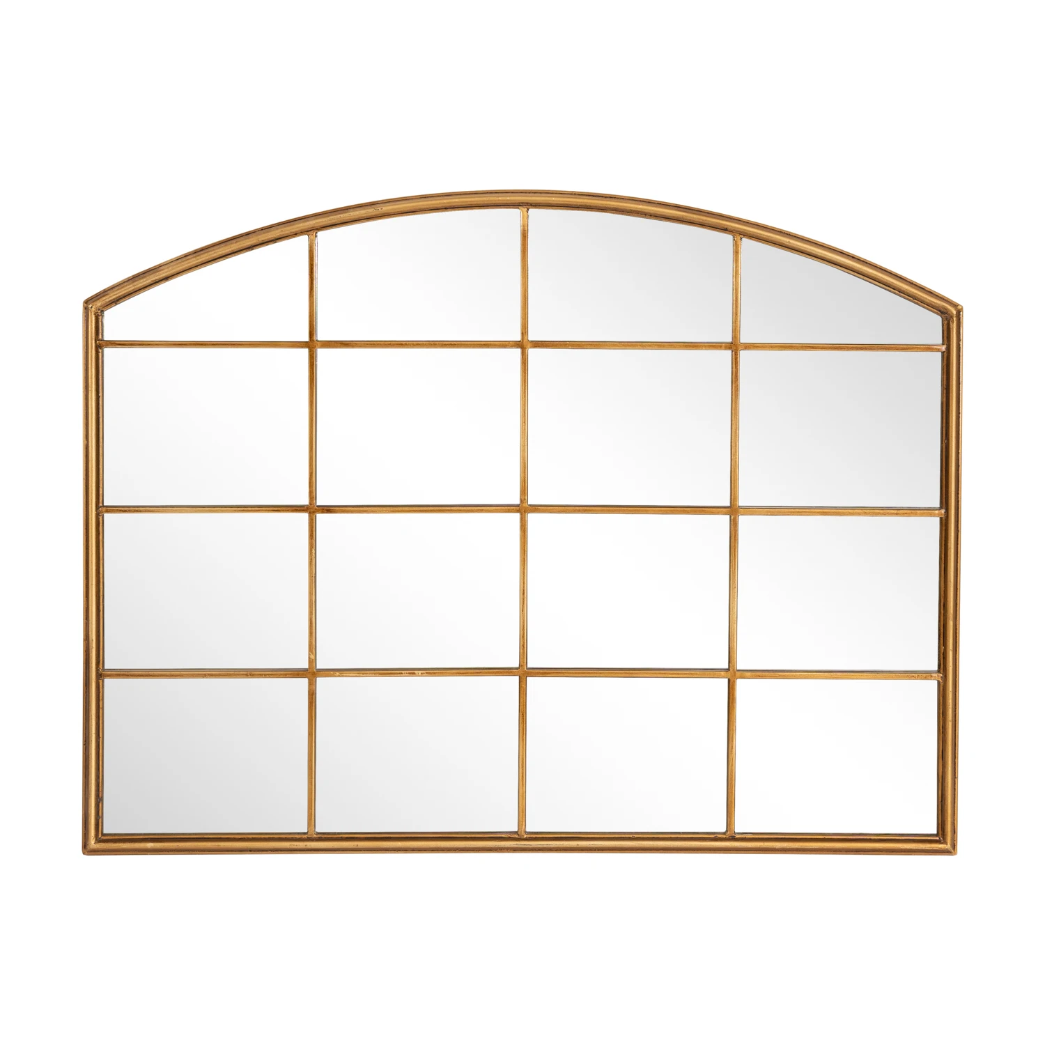 YUNFEI Large floor mirror gold gold arch mirror nordic mirror decor
