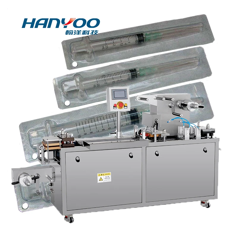 Injection Syringe Blister Packing Machine