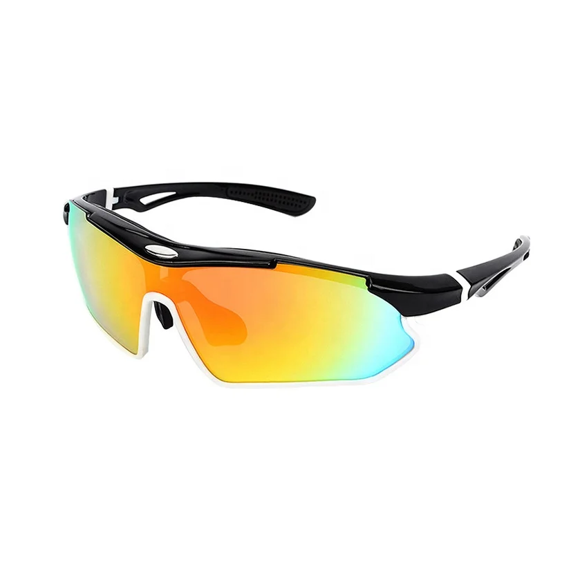 REYGEAK Outdoor Sport Bicycle Cycling Climbing Glasses UV Protection Full-frame Polarized Sunglasses